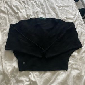 Lauren Ralph Lauren womens black blouse